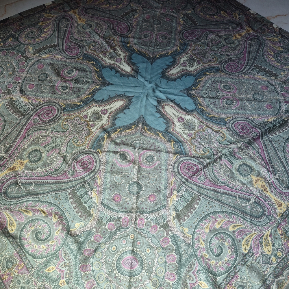 Etro Multicolor Paisley Scarf - Picture 3 of 8